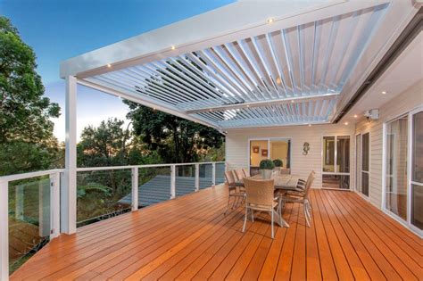 modern pergola with retractable roof.